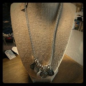 Silver Faith Necklace